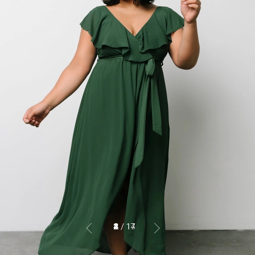 Baltic Born Katya Ruffle Maxi Dress